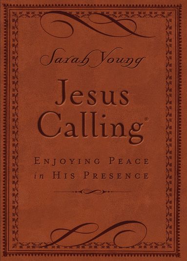 Jesus Calling, Small Brown Leathersoft, with Scripture References (h�ftad)