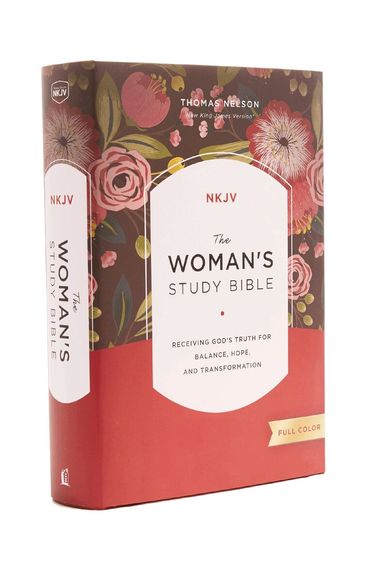 NKJV, The Woman's Study Bible, Hardcover, Red Letter, Full-Color Edition (inbunden)