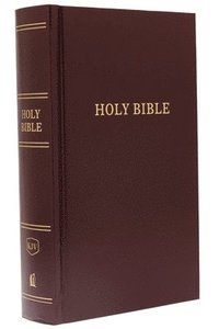 KJV, Pew Bible, Hardcover, Burgundy, Red Letter, Comfort Print (inbunden)