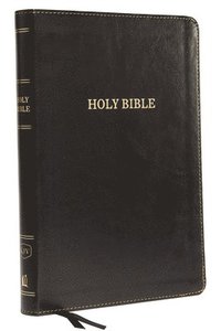 KJV Holy Bible: Large Print Thinline Bible, Black Leathersoft, Red Letter, Comfort Print (inbunden)