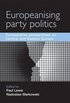 Europeanising Party Politics