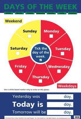 Days of the Week (kartonnage)