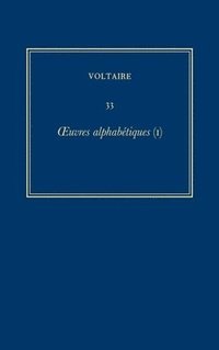 Complete Works of Voltaire 33 (inbunden)