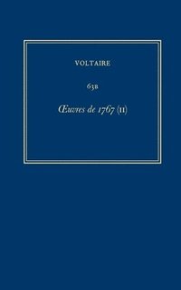 Complete Works of Voltaire 63B (inbunden)