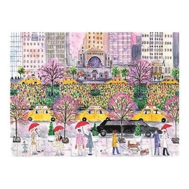 Michael Storrings Spring on Park Avenue 1000 Piece Puzzle (inbunden)