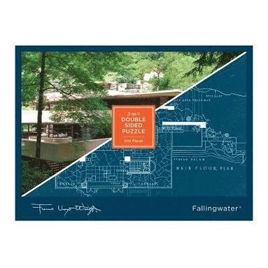 Frank Lloyd Wright Fallingwater 2-Sided 500 Piece Puzzle (inbunden)