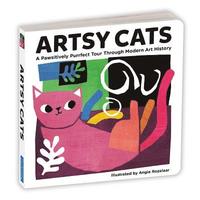 Artsy Cats Board Book (kartonnage)