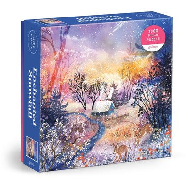 Enchanted Snowfall 1000 Piece Puzzle (inbunden)