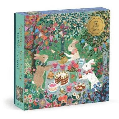 Spring Tea Party 500 Piece Foil Puzzle (inbunden)