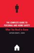 Complete Guide To Personal And Home Safety