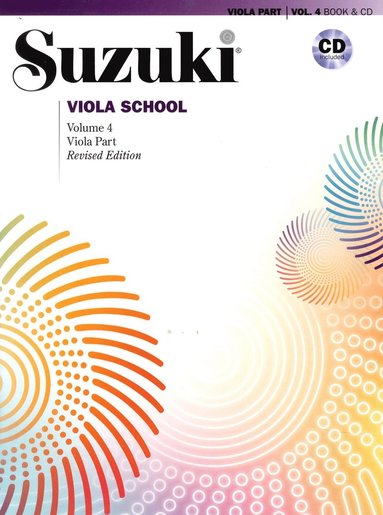 Suzuki Viola school 4 book/cd kombo (inbunden)