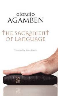 The Sacrament of Language (inbunden)