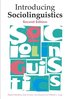 Introducing Sociolinguistics