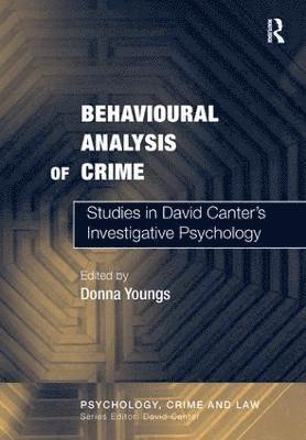 Behavioural Analysis of Crime (inbunden)