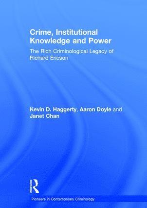 Crime, Institutional Knowledge and Power (hftad)