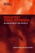 Persistent Young Offenders