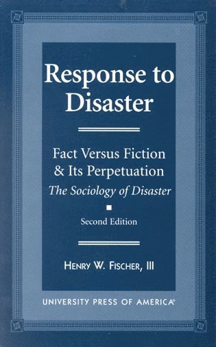 Response to Disaster (häftad)
