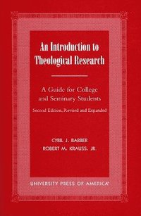 An Introduction To Theological Research (hftad)