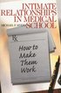 Intimate Relationships in Medical School