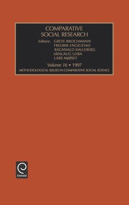 Methodological Issues in Comparative Social Science (inbunden)