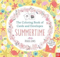 The Coloring Book of Cards and Envelopes: Summertime (hftad)