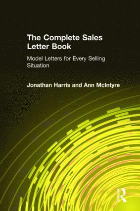 Complete Sales Letter Book: Model Letters for Every Selling Situation (hftad)