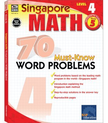 70 Must-Know Word Problems, Grade 5: Volume 3 (hftad)