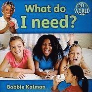 What do I need? (inbunden)