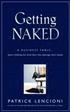 Getting Naked - A Business Fable About Shedding the Three Fears That Sabotage Client Loyalty