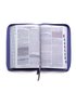 Santa Biblia de Promesas Reina Valera 1960 Tamaño Manual Letra Grande Lavanda Cierre Índice