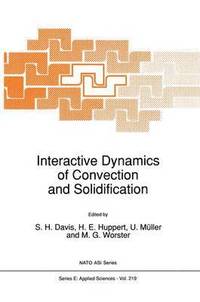 Interactive Dynamics of Convection and Solidification (inbunden)