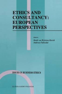 Ethics and Consultancy: European Perspectives (inbunden)