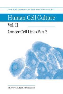 Cancer Cell Lines Part 2 (inbunden)