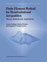 Finite Element Method for Hemivariational Inequalities (inbunden)