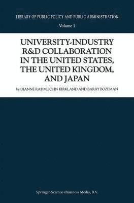 University-Industry R&D Collaboration in the United States, the United Kingdom, and Japan (inbunden)