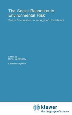 The Social Response to Environmental Risk (hftad)