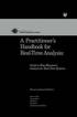 A Practitioners Handbook for Real-Time Analysis