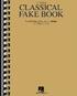 Classical Fake Book