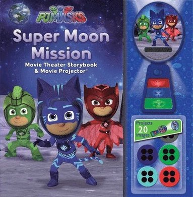 Pj Masks: Super Moon Mission Movie Theater Storybook & Movie Projector (inbunden)