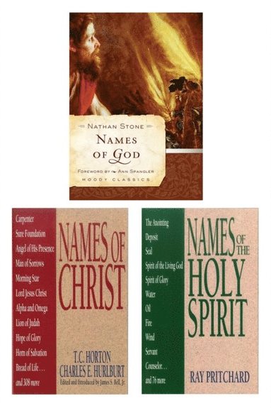 Names of God/Names of Christ/Names of the Holy Spirit Set (inbunden)