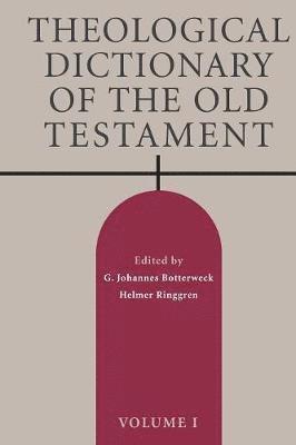 Theological Dictionary of the Old Testament, Volume I (hftad)
