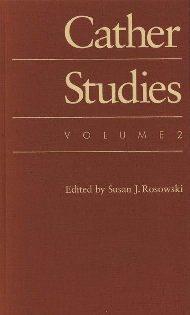 Cather Studies, Volume 2 (hftad)