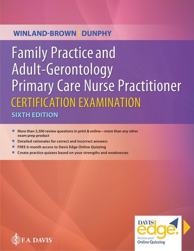 Family Practice and Adult-Gerontology Primary Care Nurse Practitioner Certification Examination (hftad)