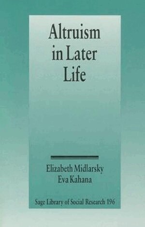 Altruism in Later Life (inbunden)