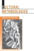 Cultural Methodologies