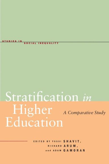 Stratification in Higher Education (inbunden)