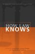 How Law Knows