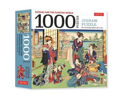 Geishas and the Floating World - 1000 Piece Jigsaw Puzzle (h�ftad)