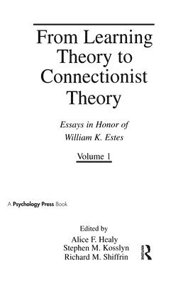 From Learning Theory to Connectionist Theory (inbunden)