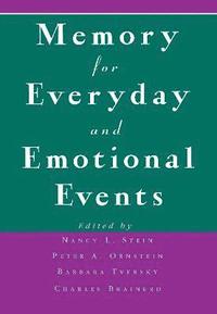 Memory for Everyday and Emotional Events (inbunden)